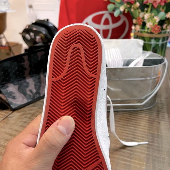 Nike Blazer Mid 77 White Magic Ember. Youth - Picture 9 of 10